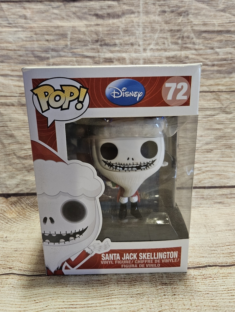 Nightmare before christmas Santa jack skellington funko pop 72